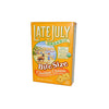 LATE JULY ORG BITE-SIZE CHEDDAR CHEESE CRACKERS 142G